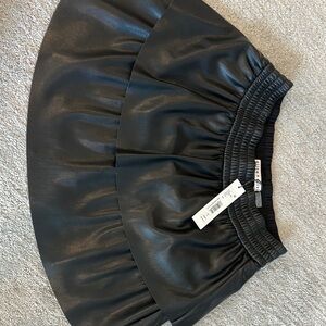 Alice + Olivia Black Skater Skirt